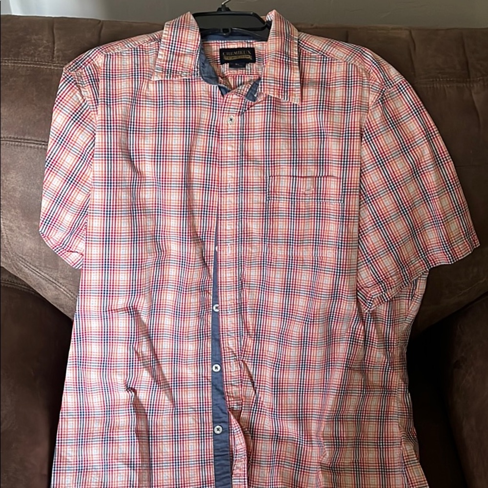 XL DANIEL CREMIEUX DRESS SHIRT